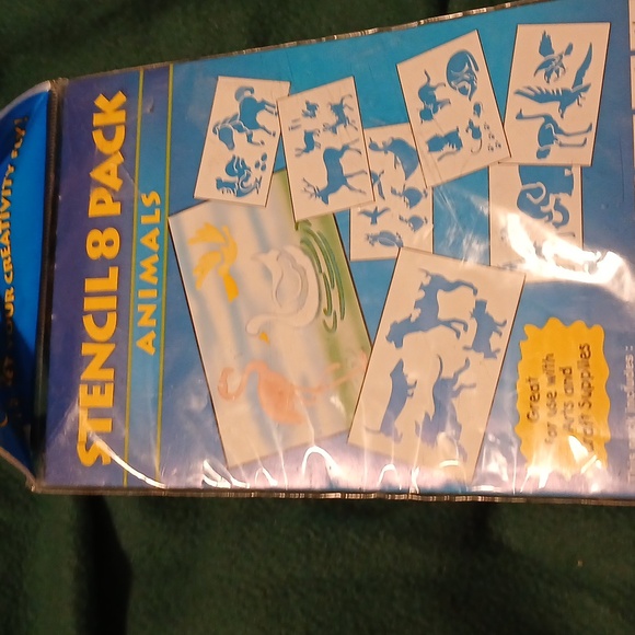 Stencil 8 pack free shipping - Picture 1 of 2